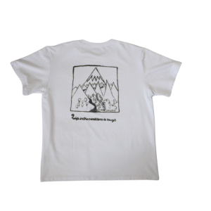 Camiseta tributo a los nevados blanca